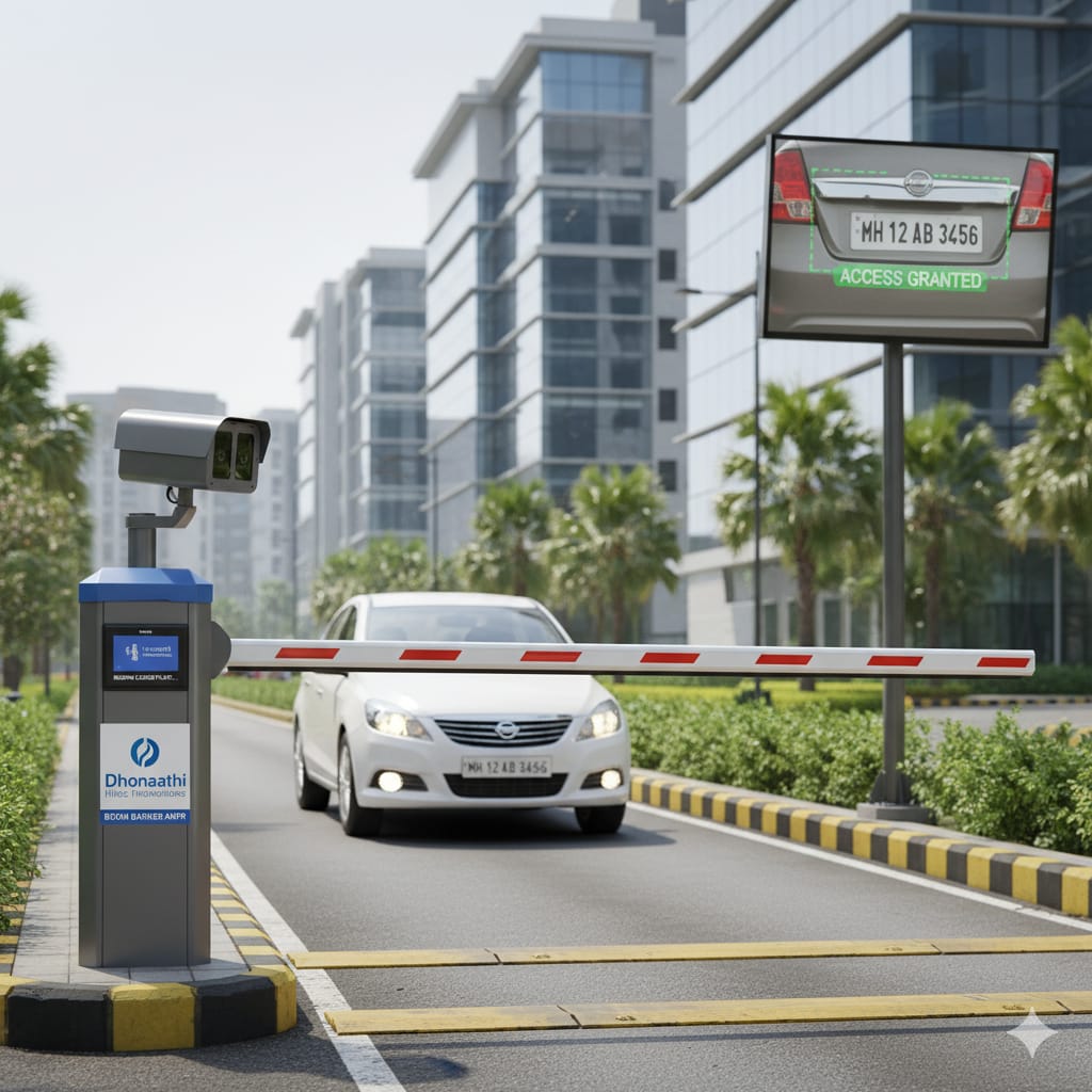 ANPR Boom Barrier System